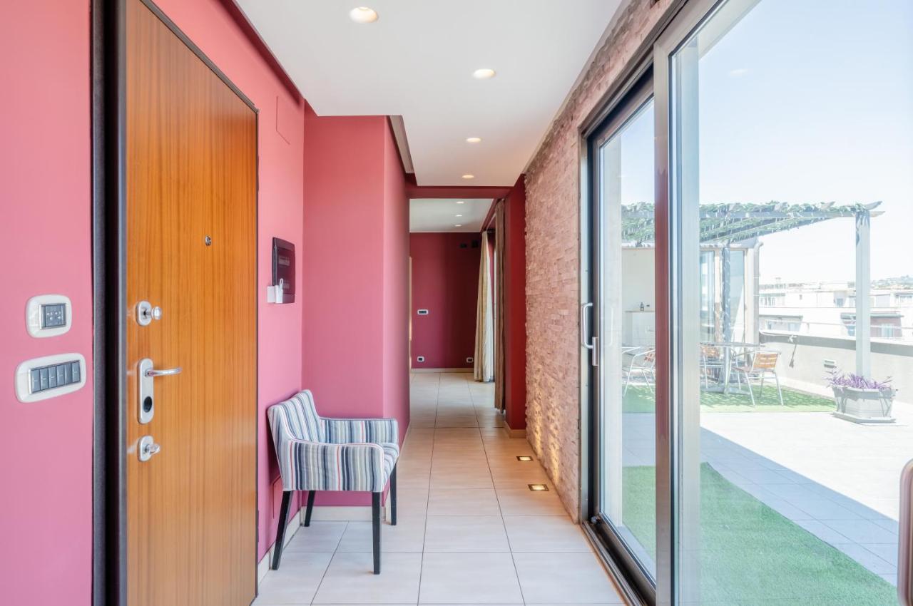 Etna View Superior Flat With Terrace And Jacuzzi Apartment Catania Bagian luar foto